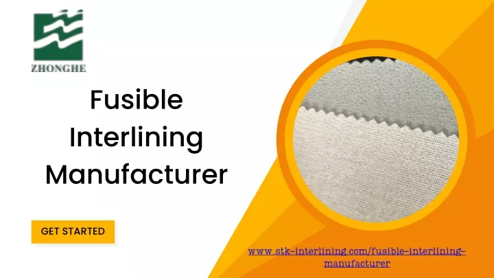 fusible interlining manufacturer