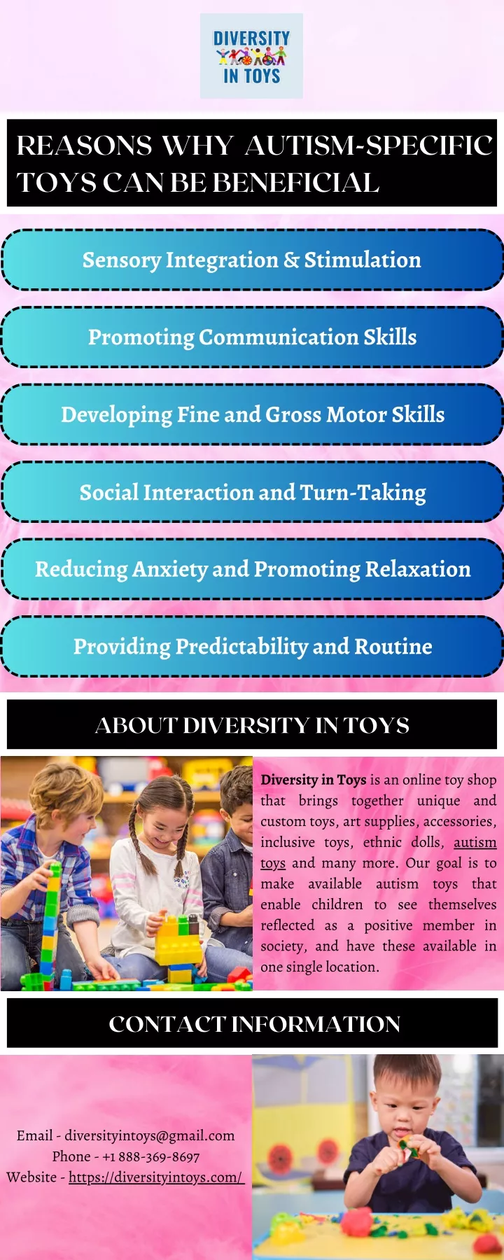 reasons why autism specific toys can be beneficial