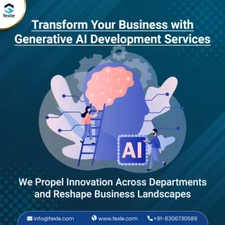 Transform Your Business with the Brilliance of Generative AI