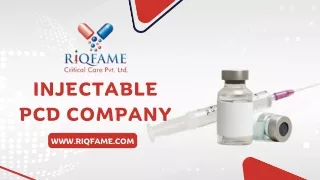 Injectable PCD Company in India