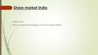 Share market India