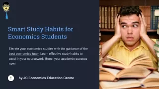 Smart Study Habits for Economics Students