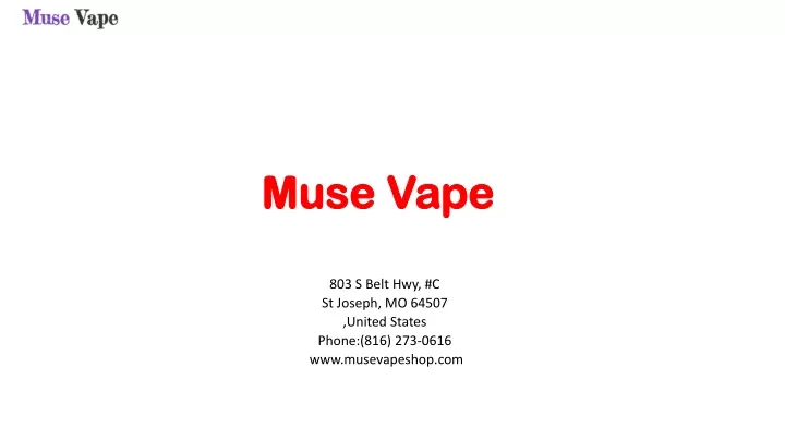 muse vape