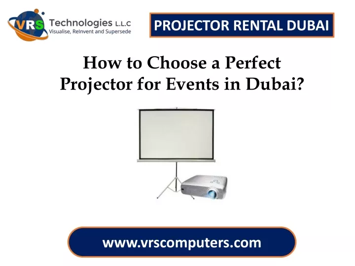 projector rental dubai