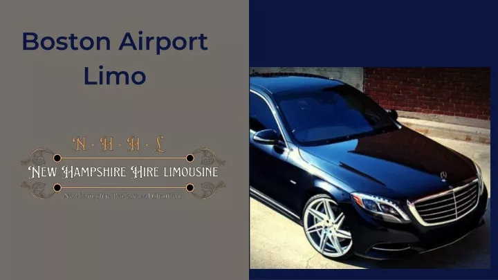 boston airport limo