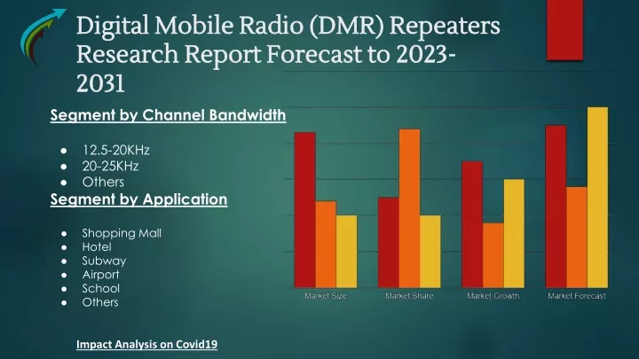 digital mobile radio dmr repeaters research report forecast to 2023 2031
