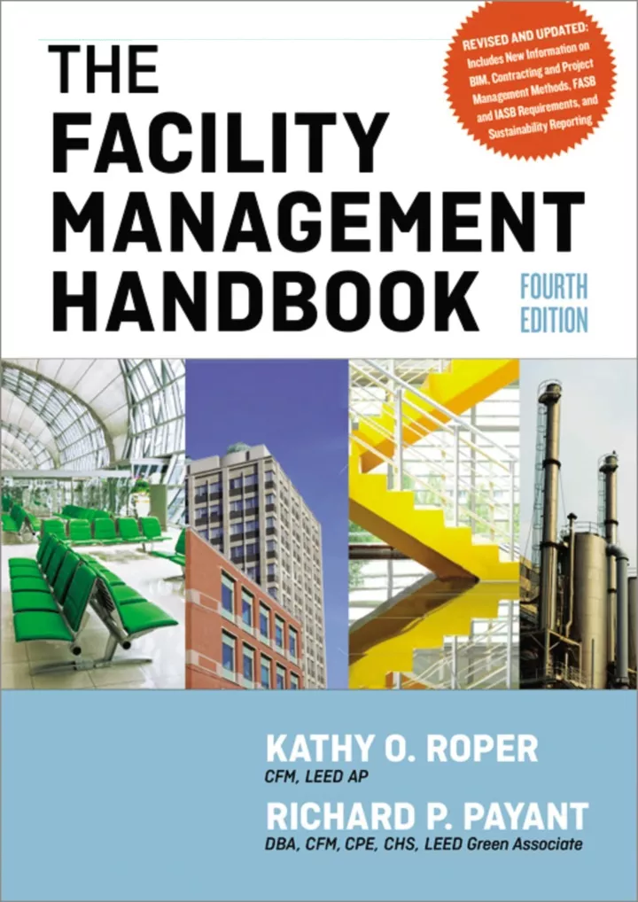 read ebook pdf the facility management handbook