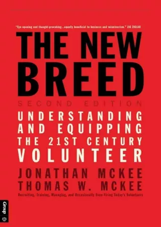 Read ebook [PDF]  The New Breed: Second Edition: Understanding and Equipping the