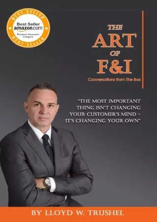 [READ DOWNLOAD]  The Art of F&I: Conversations from the box