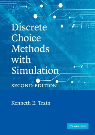 PDF_  Discrete Choice Methods with Simulation