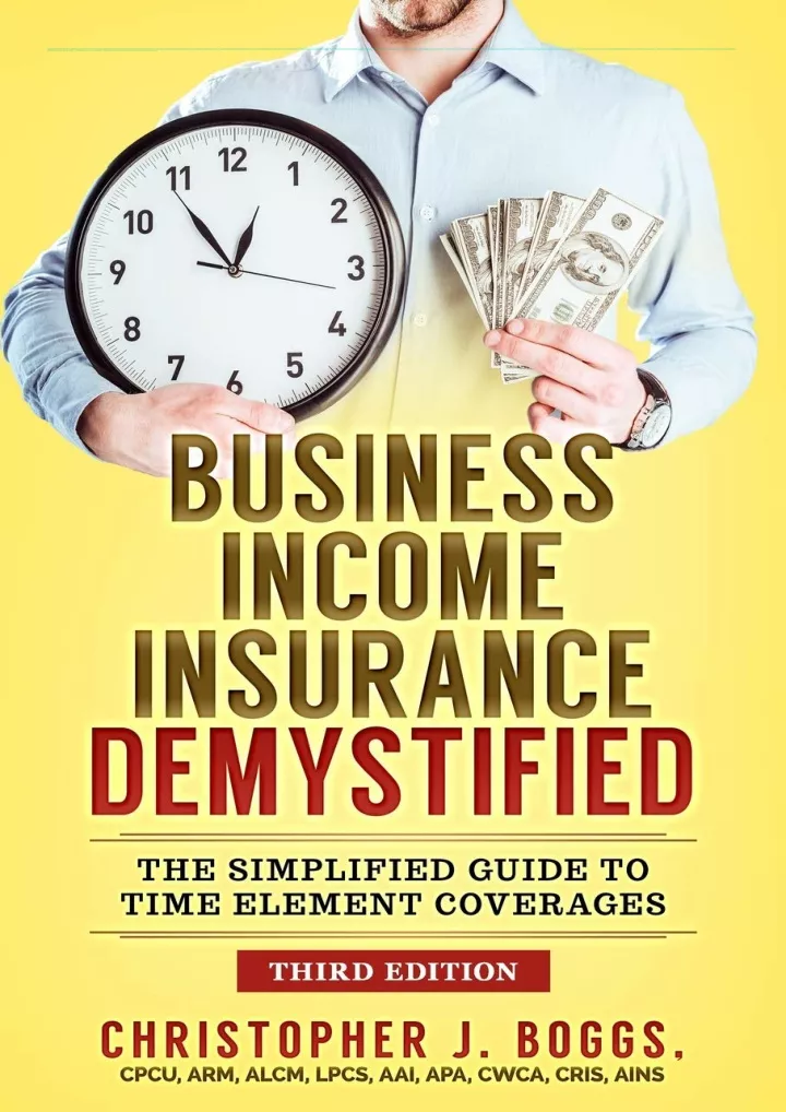 read download business income insurance