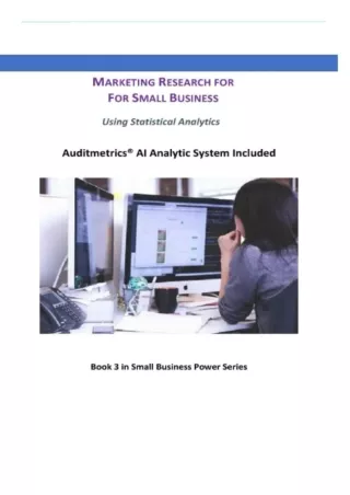 [READ DOWNLOAD]  Market Research for Small Business: Using Statistical Analytics