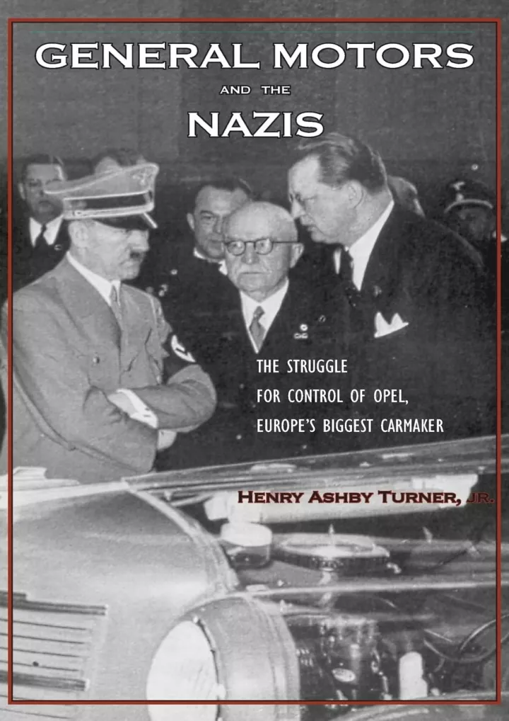 pdf read general motors and the nazis