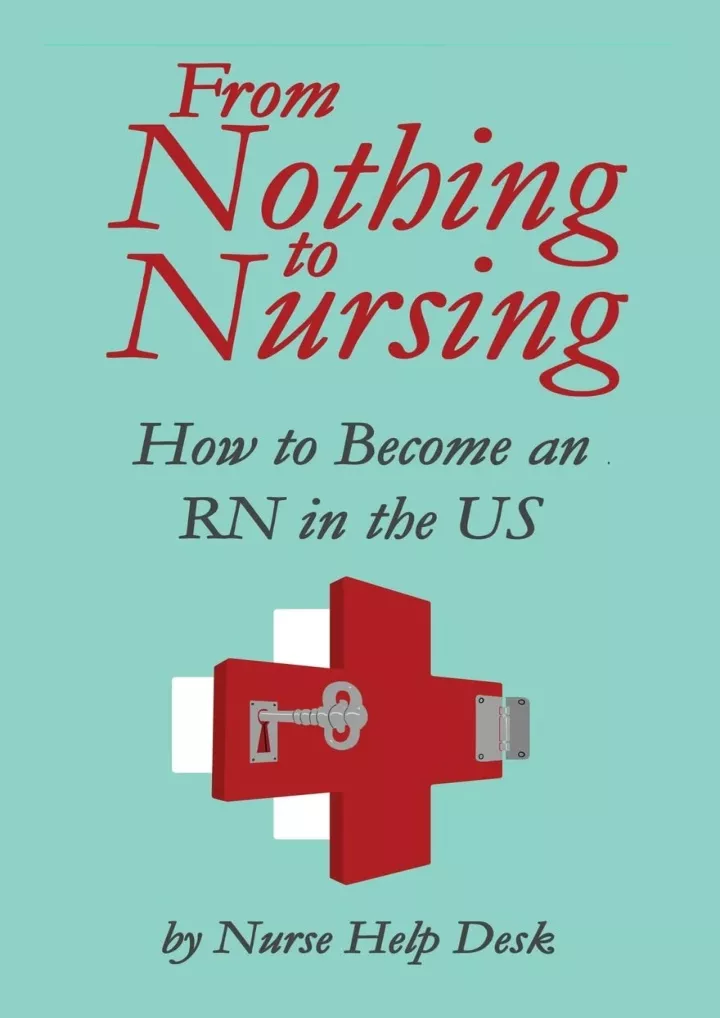 download book pdf from nothing to nursing