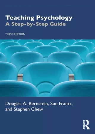 Read ebook [PDF]  Teaching Psychology: A Step-by-Step Guide