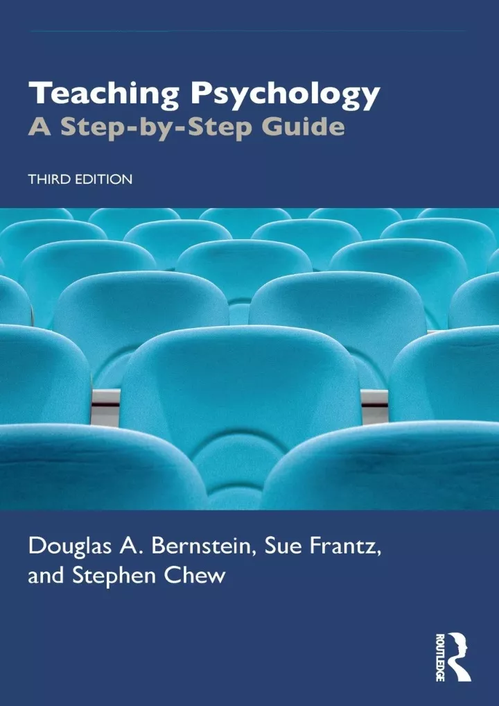 read ebook pdf teaching psychology a step by step