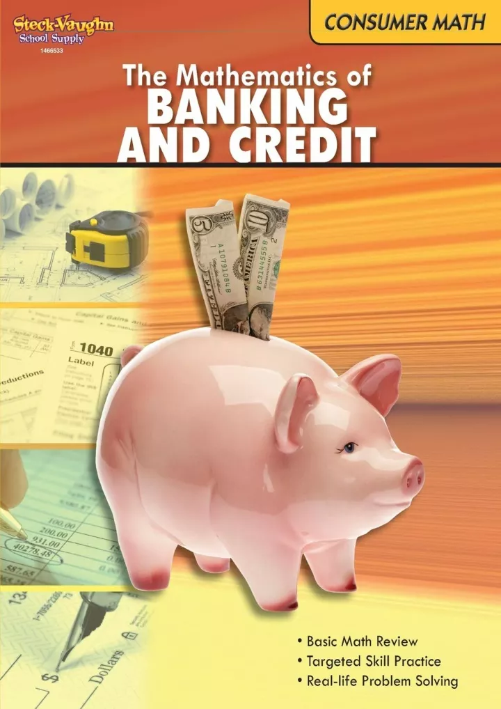 pdf the mathematics of banking and credit