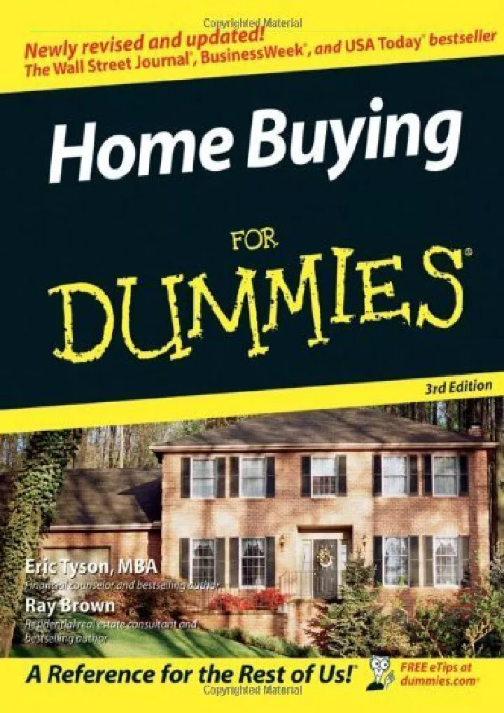 pdf read online home buying for dummies