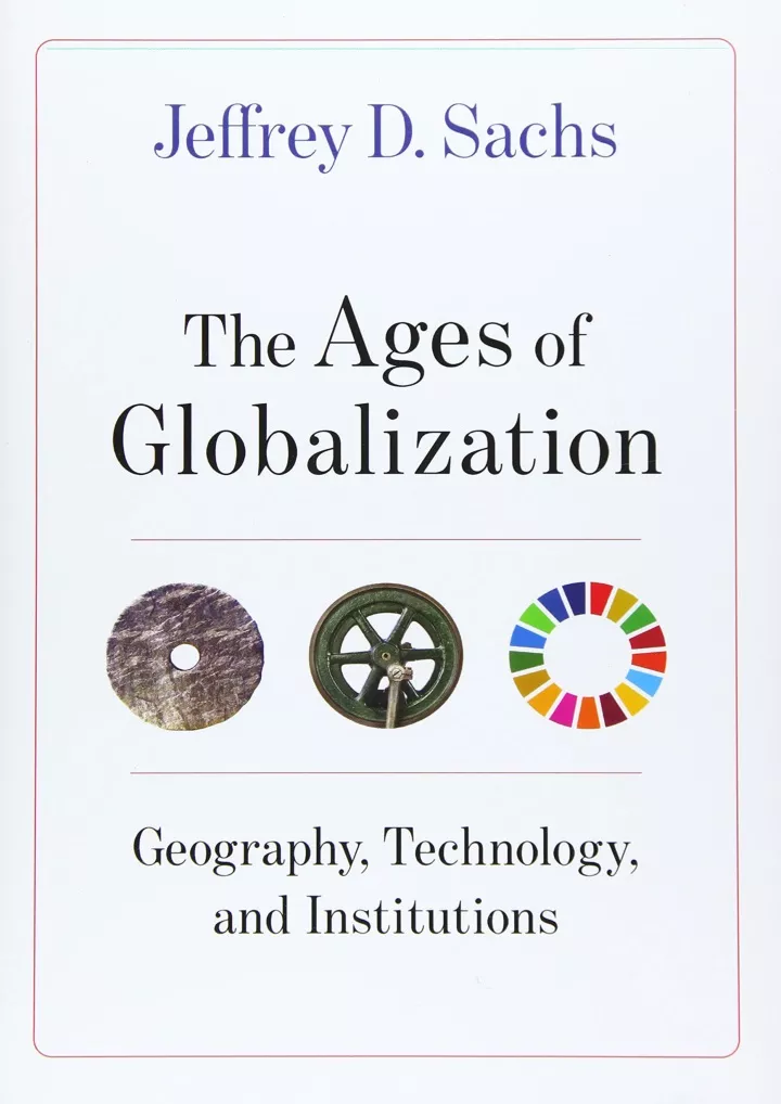 pdf read online the ages of globalization