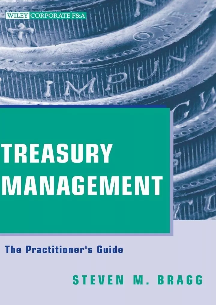 read ebook pdf treasury management