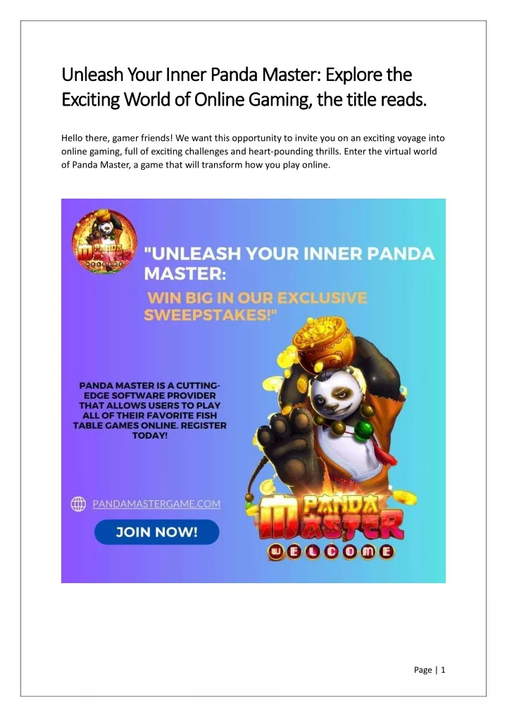 unleash your inner panda master explore