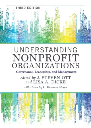 [PDF] DOWNLOAD  Understanding Nonprofit Organizations: Governance, Leadership, a