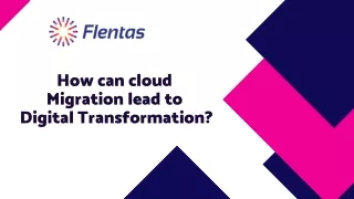 How can cloud migration lead to digital transformation