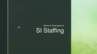 Staffing agencies in Maryland