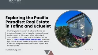 Exploring the Pacific Paradise ppt