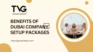 Benefits of Dubai Company Setup Packages