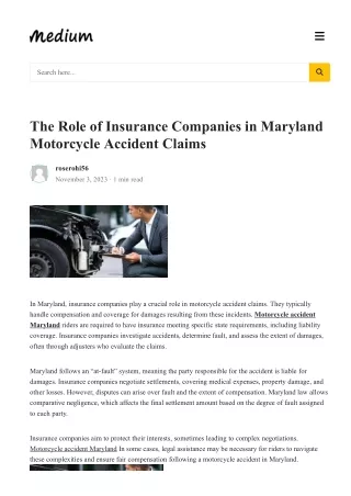 themediumblog-com-the-role-of-insurance-companies-in-maryland-motorcycle-acciden