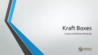 Kraft Boxes