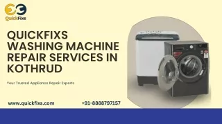 quickfixs washing machine repair services