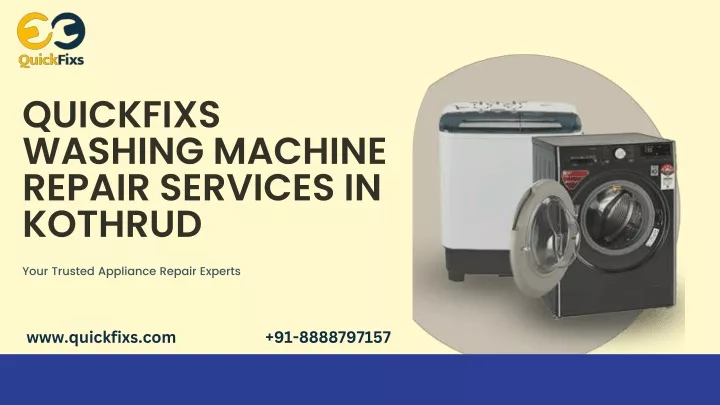 quickfixs washing machine repair services