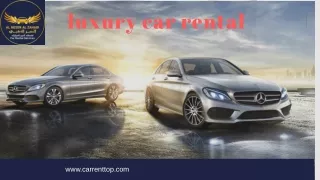 Luxury car rental