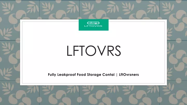 lftovrs