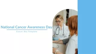 Download  Cancer Awareness Day Template in Best Presentation Design agency |Slid