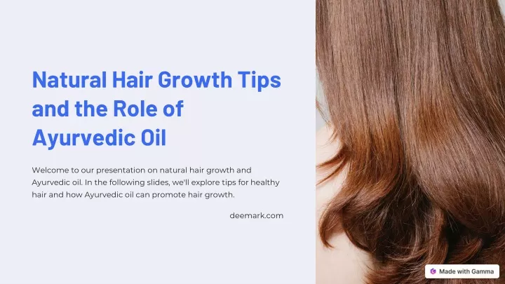 natural hair growth tips and the role