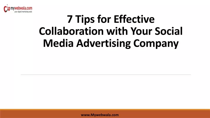 7 tips for effective collaboration with your social media advertising company