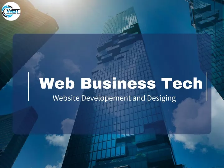 web business tech