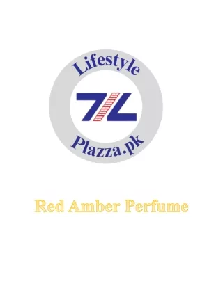 Red Amber Perfume