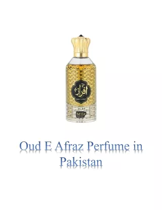 Oud E Afraz Perfume