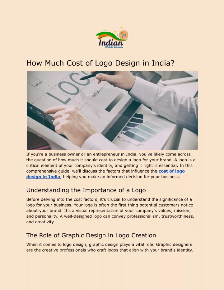 how much cost of logo design in india
