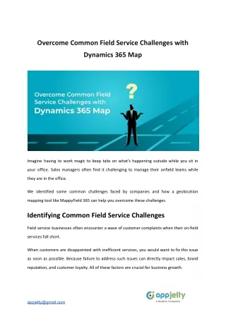 AppJetty_ Microblog_ Overcome Common Field Service Challenges with Dynamics 365 Map