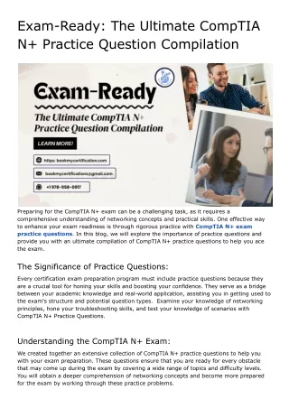 Exam-Ready_ The Ultimate CompTIA N  Practice Question Compilation