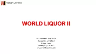 world liquor ii