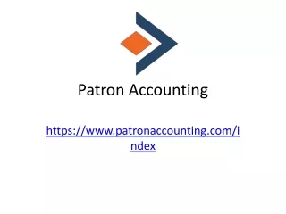 Patron Accounting PPT