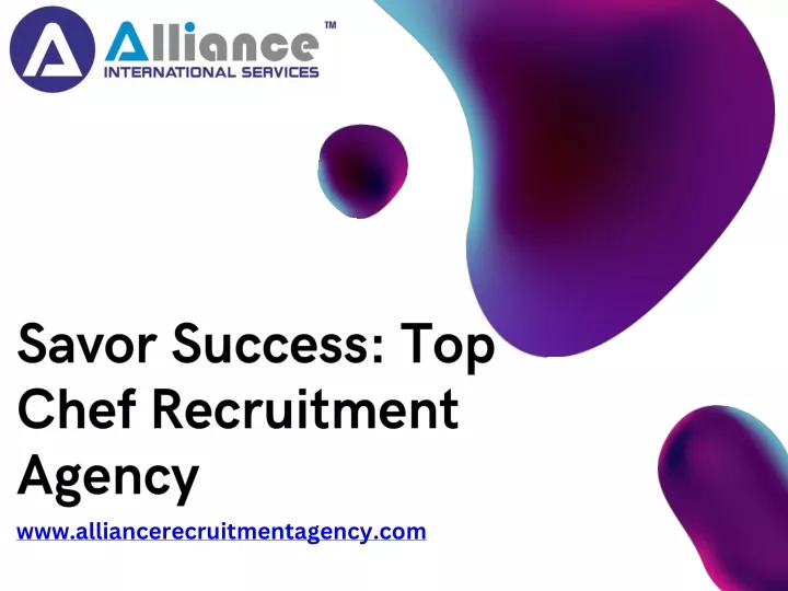 savor success top chef recruitment agency