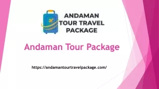 Andaman Tour Package - Affordable Tour Packages