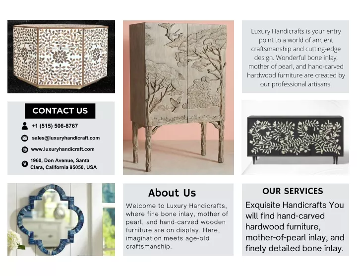 luxury handicrafts is your entry point to a world